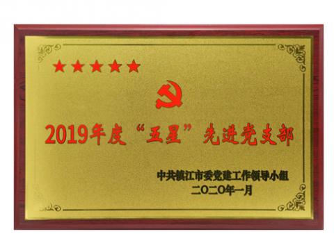 pp电子行政党支部获评“五星”先进党支部